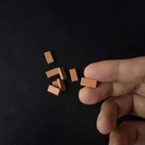 Mini size bricks Red 12 pc pack