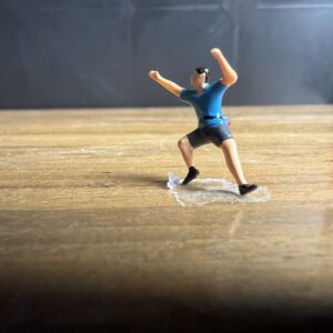 Mountain Climbing Figures (Hand painted)